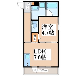 グッドラック五番館　αの物件間取画像